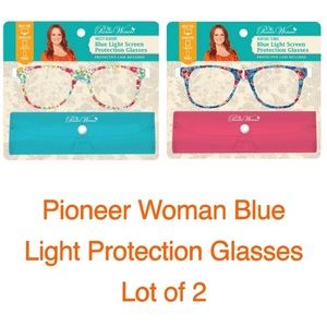 🆕 The Pioneer Woman Blue Light Screen Protection Glasses - Lot of 2